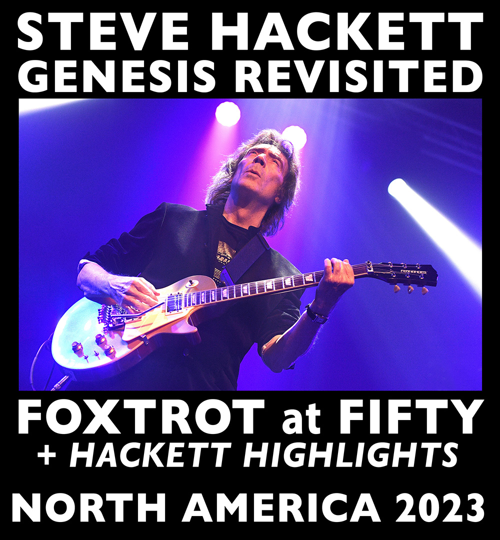 Steve Hackett: 29 North American shows announced